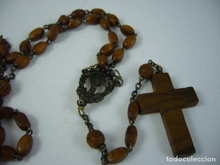Antig&uuml;edades: Rosario de Madera - Foto 2