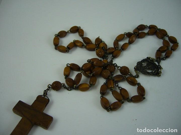 Antig&uuml;edades: Rosario de Madera - Foto 3