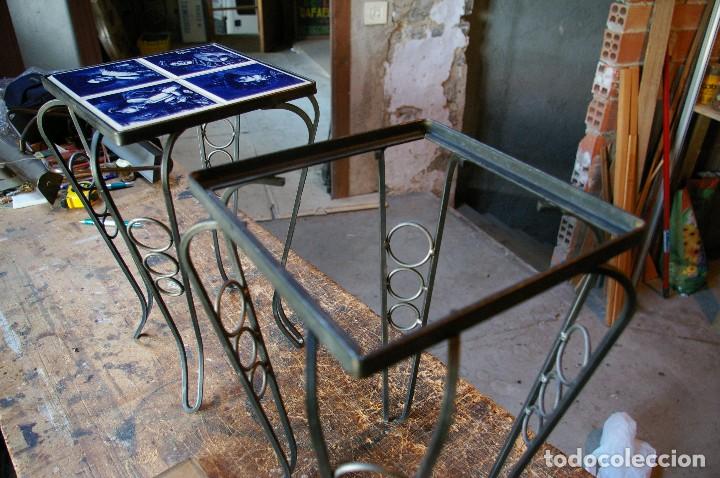 Antig&uuml;edades: Veladores de forja y ceramica - Foto 8