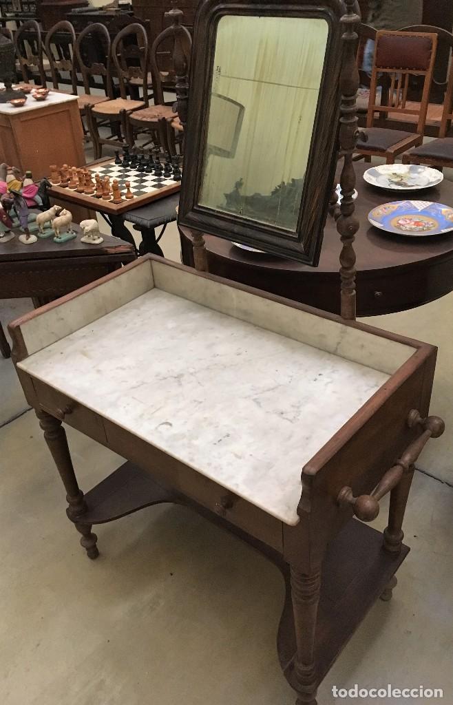 Antig&uuml;edades: MESA DE MAQUILLAJE CON ESPEJO - Foto 1