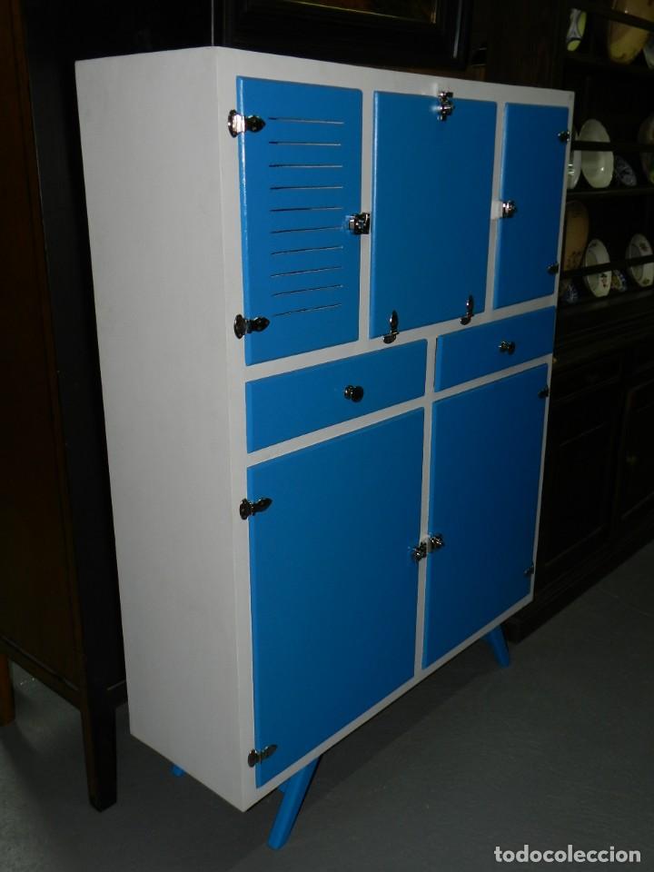 Antig&uuml;edades: MUEBLE DE COCINA A&Ntilde;O 1950 - Foto 2