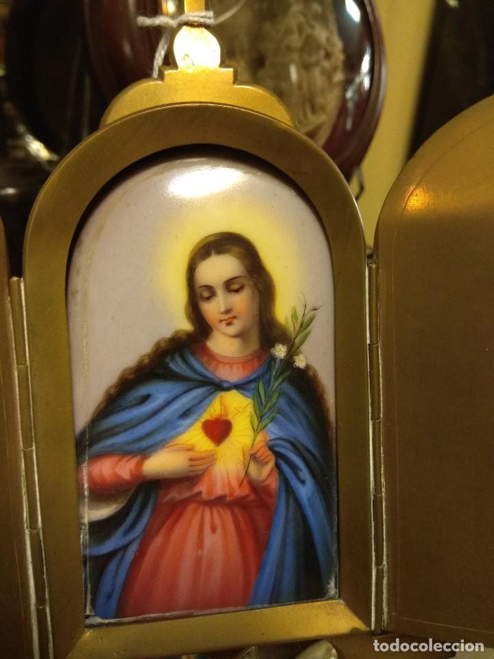 Antig&uuml;edades: Capilla Esmalte Sagrado Coraz&oacute;n de Mar&iacute;a - Foto 2