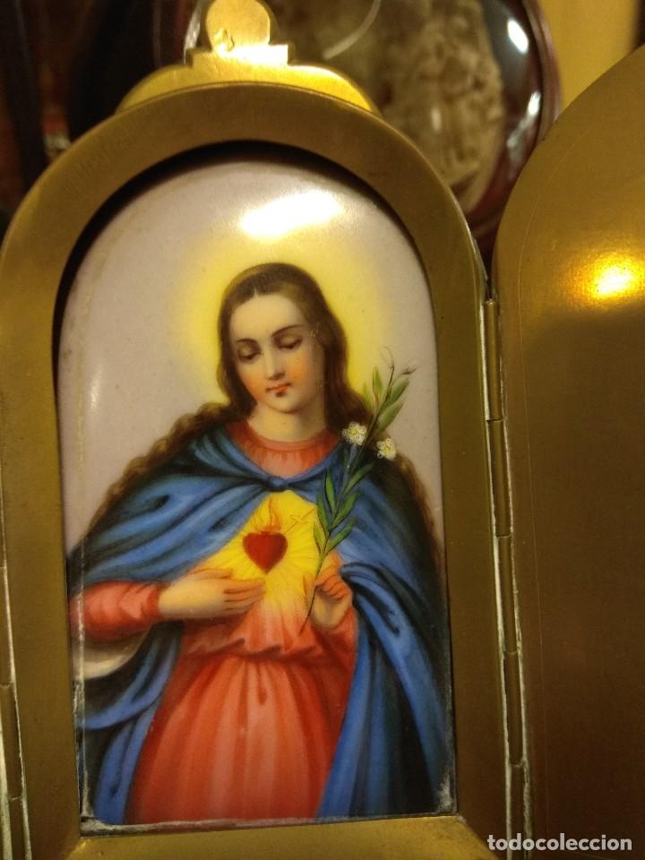 Antig&uuml;edades: Capilla Esmalte Sagrado Coraz&oacute;n de Mar&iacute;a - Foto 3