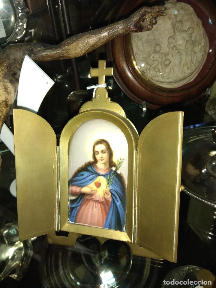Antig&uuml;edades: Capilla Esmalte Sagrado Coraz&oacute;n de Mar&iacute;a - Foto 6
