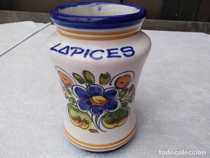 Antig&uuml;edades: Lapicero de cer&aacute;mica - Foto 4