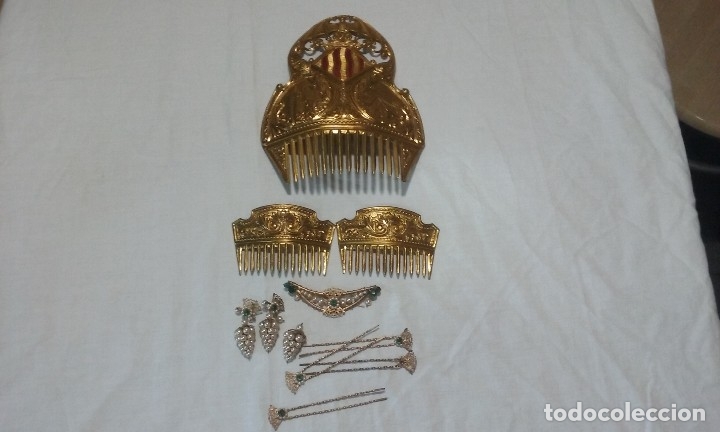 Antig&uuml;edades: Lote peinetas y mantilla. - Foto 3