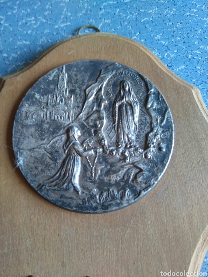 Antig&uuml;edades: Benditera Virgen de Lourdes - Foto 3