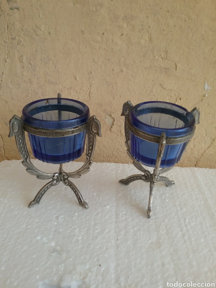 Antig&uuml;edades: Porta velas. - Foto 1