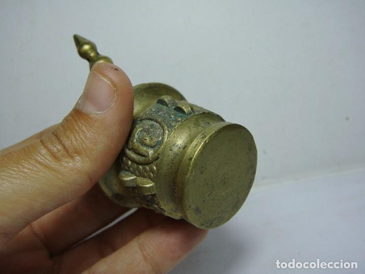 Antig&uuml;edades: Gracioso Mortero en Miniatura. - Foto 2