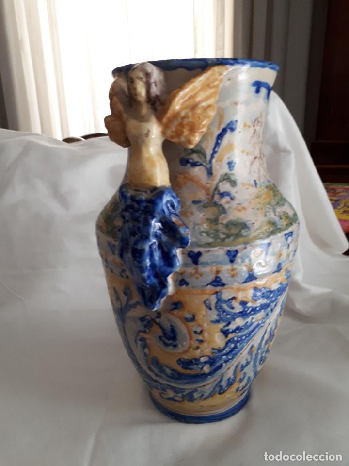 Antig&uuml;edades: Jarra antigua de Talavera - Foto 2