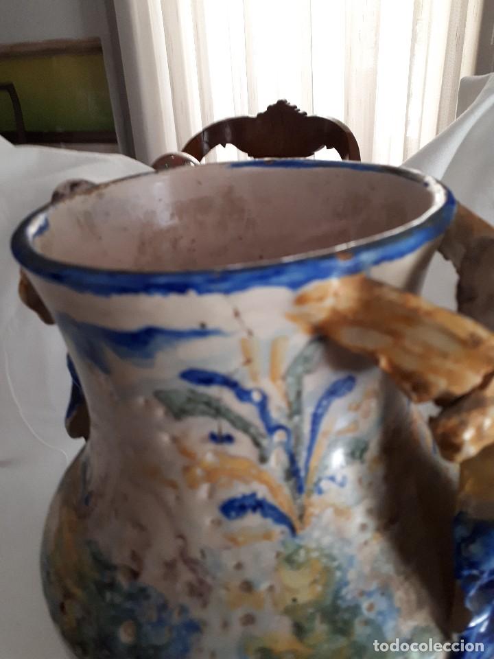 Antig&uuml;edades: Jarra antigua de Talavera - Foto 3