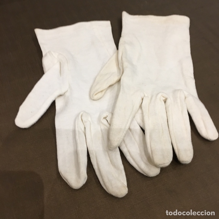Antig&uuml;edades: GUANTES SE&Ntilde;ORA DAMA ALGODON GLOVES - Foto 2