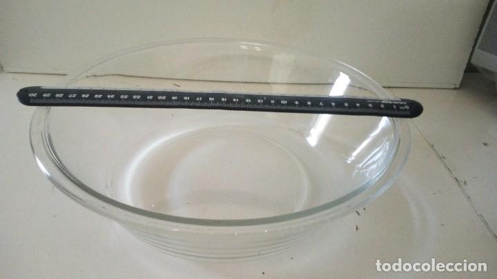 Antiques: CRISTAL DE PUERTA DE LAVADORA(2), LA USAMOS COMO FUENTE GRANDE PARA ENSALADAS, RESISTENTE AL CALOR