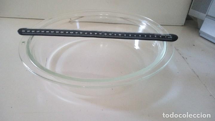 Antiques: CRISTAL DE PUERTA DE LAVADORA (4), LA USAMOS COMO FUENTE GRANDE PARA ENSALADAS, RESISTENTE AL CALOR