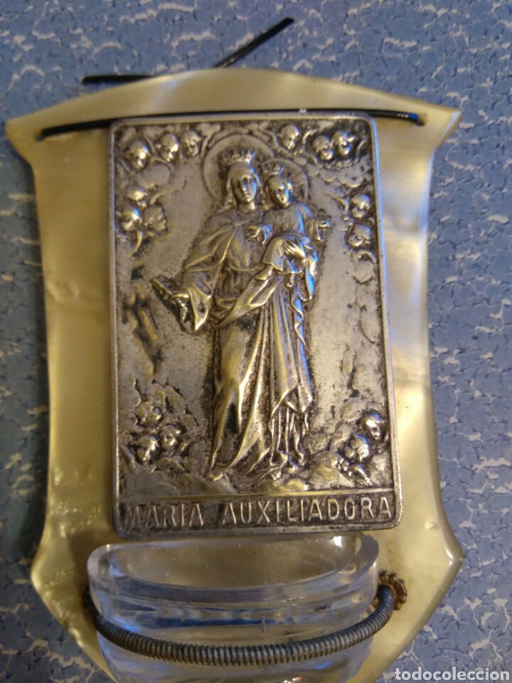 Antig&uuml;edades: Benditera Virgen Maria Auxiliadora - Foto 2
