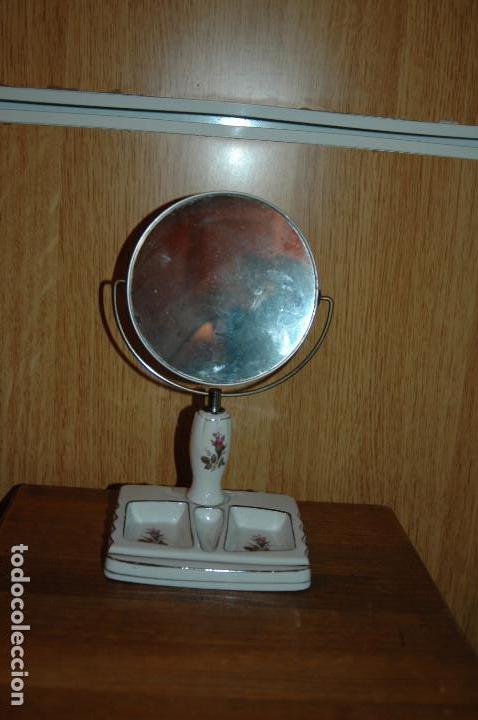 Antiguidades: ESPEJO TOCADOR CERAMICA PORCELANA VER FOTOS