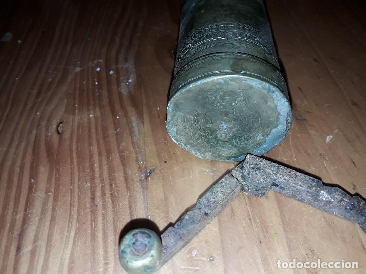 Antig&uuml;edades: Molinillo de caf&eacute; bronce cobre turco - Foto 2