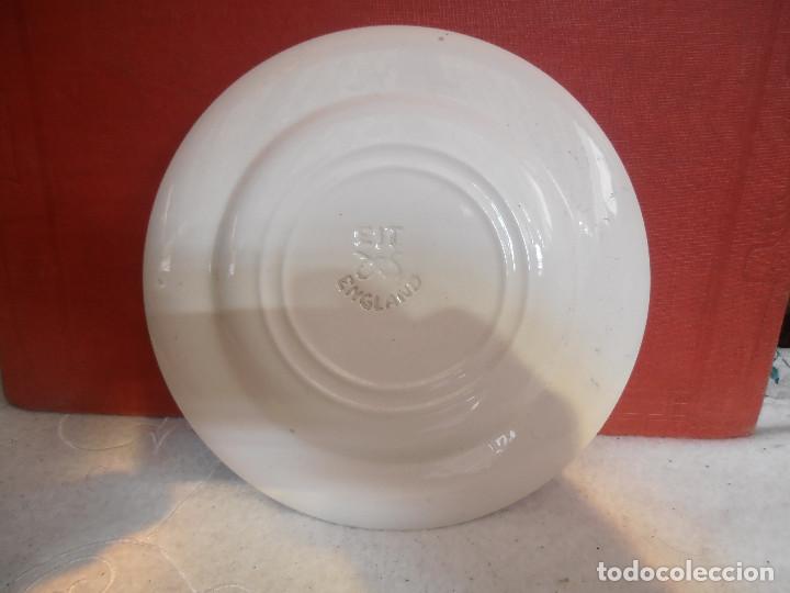 Antig&uuml;edades: PLATO POSTRE  PORCELANA - EIT - ENGLAND - Foto 3