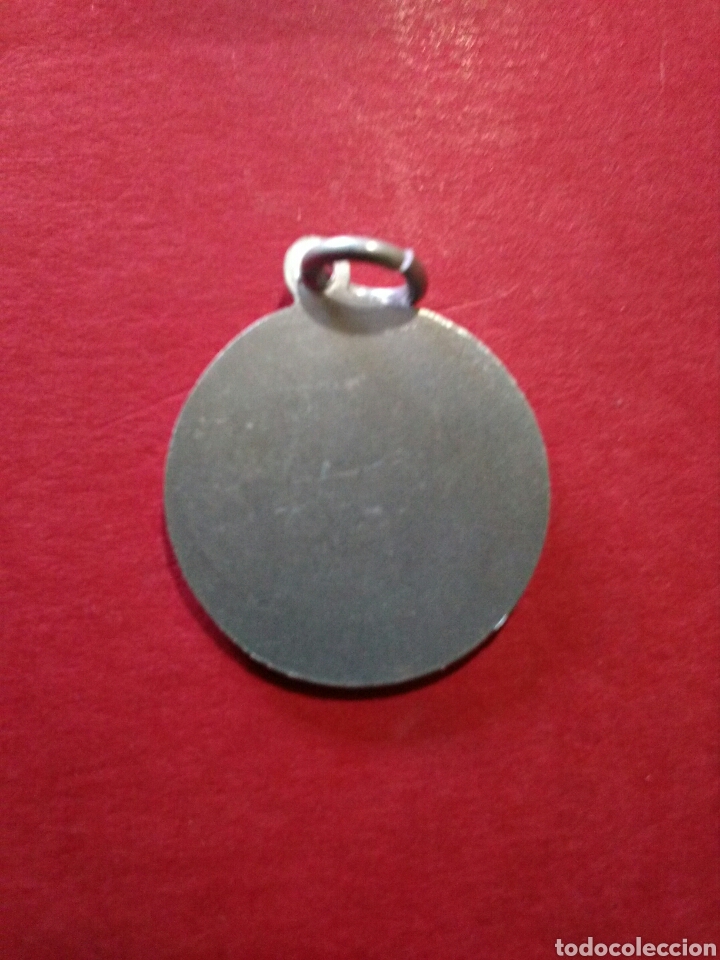 Antig&uuml;edades: MEDALLA DE SAN CRISTOBAL. 2 CM. - Foto 2