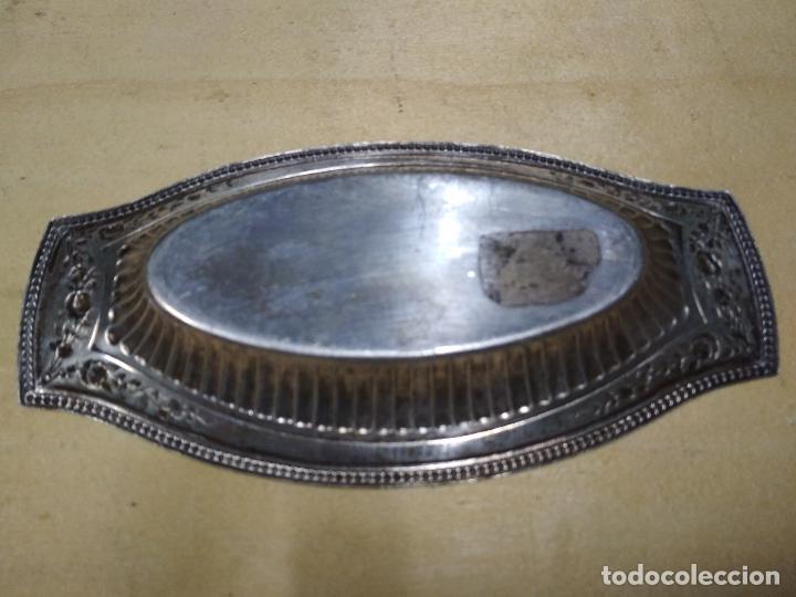 Antig&uuml;edades: PEQUE&Ntilde;A BANDEJA DE METAL - Foto 2