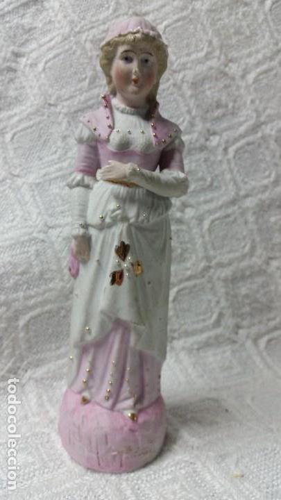 Antig&uuml;edades: Antigua figura de biscuit - Foto 1