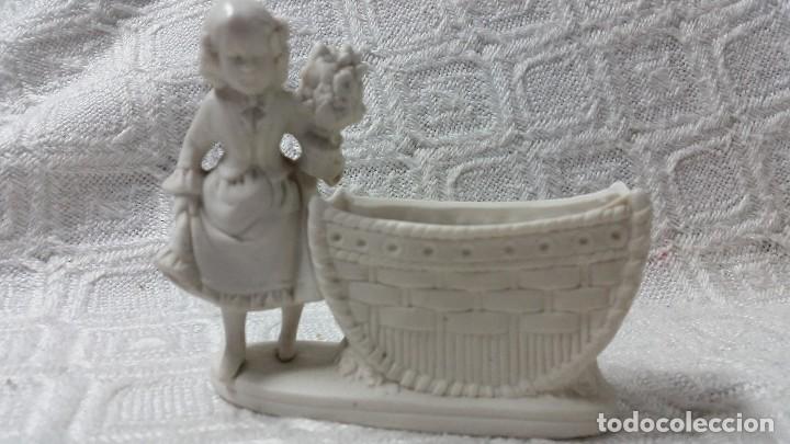 Antig&uuml;edades: Antiguo biscuit blanco - Foto 1