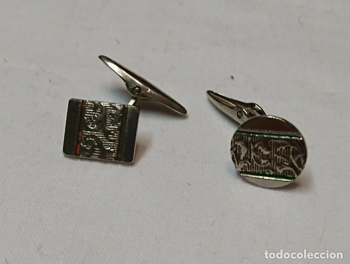 Antig&uuml;edades: ANTIGUOS GEMELOS PLATEADOS - Foto 1