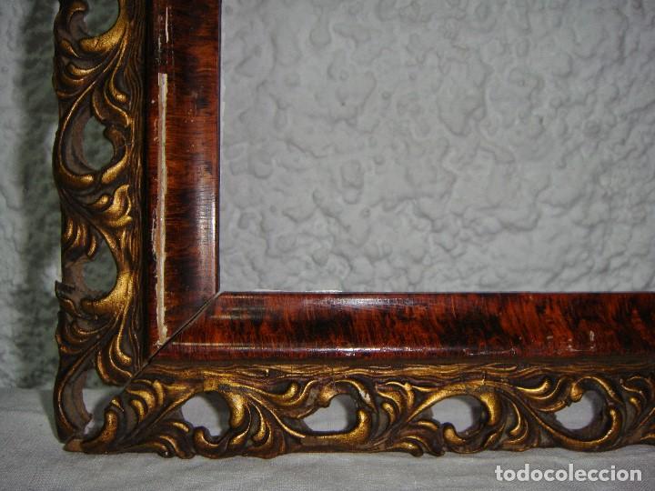 Antig&uuml;edades: Antiguo marco de madera. - Foto 3