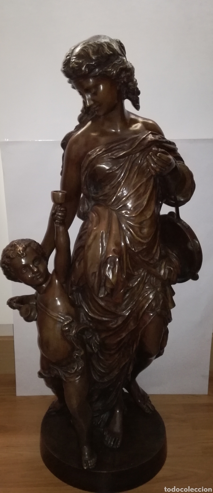 Antig&uuml;edades: Escultura de bronce,artesan&iacute;a Versalles(Bilbao)
