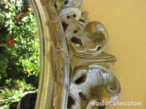 Antig&uuml;edades: Espejo en plata y oro. Antiguo - Foto 1