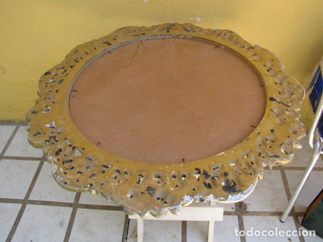 Antig&uuml;edades: Espejo en plata y oro. Antiguo - Foto 4