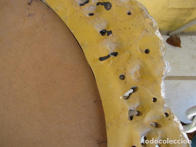 Antig&uuml;edades: Espejo en plata y oro. Antiguo - Foto 6