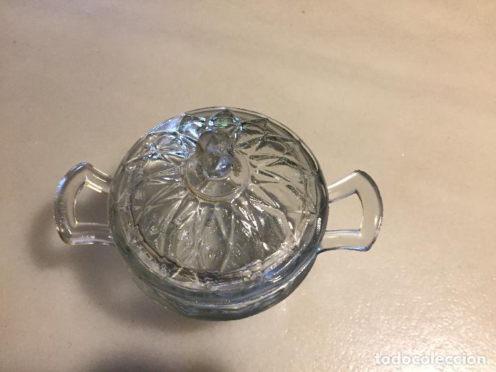 azucarero cristal con dosificador - Compra venta en todocoleccion