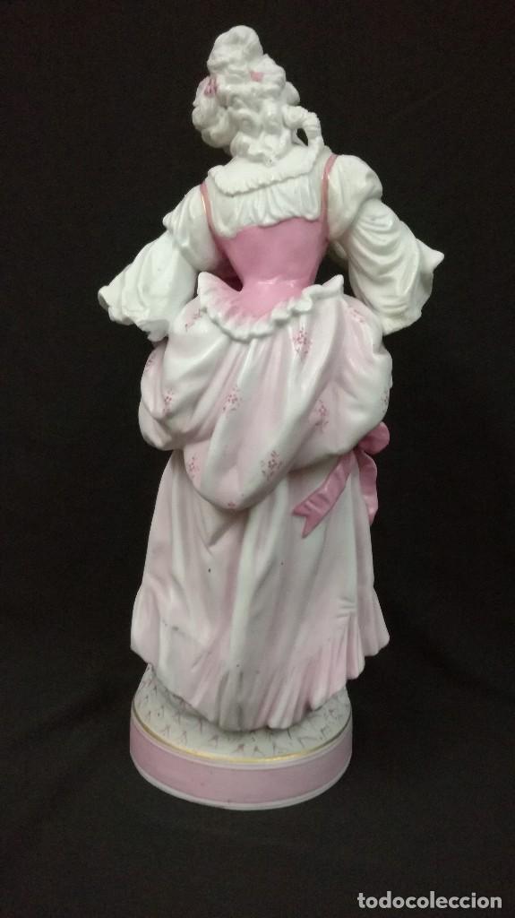 Antig&uuml;edades: FIGURA DE PORCELANA DE BISCUIT - Foto 6