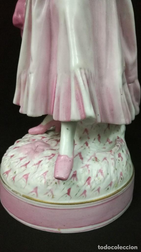 Antig&uuml;edades: FIGURA DE PORCELANA DE BISCUIT - Foto 10