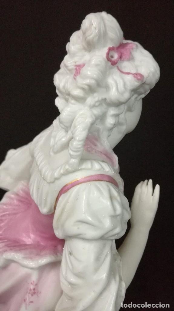 Antig&uuml;edades: FIGURA DE PORCELANA DE BISCUIT - Foto 13