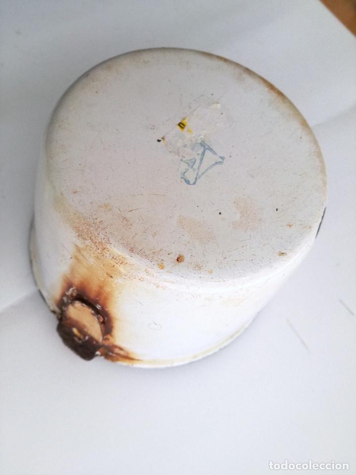 Antig&uuml;edades: Cazoleta restaurar metal esmaltado - Foto 3