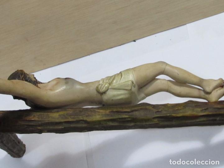 Antig&uuml;edades: CRUZ GRANDE CON CRISTO, CON MARCA - Foto 8