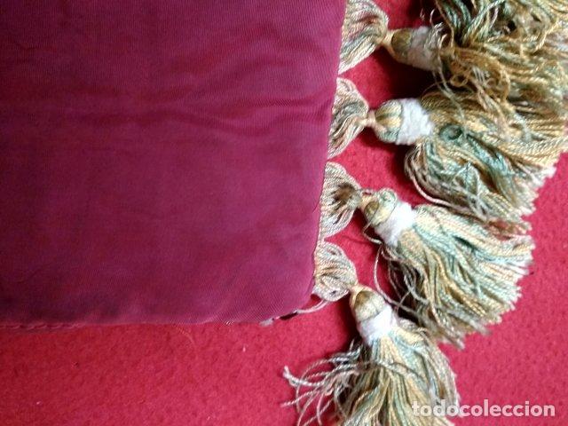 Antig&uuml;edades: ANTIGUO TAPETE GRUESO CON FLECOS - Foto 6