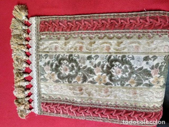 Antig&uuml;edades: ANTIGUO TAPETE GRUESO CON FLECOS - Foto 7