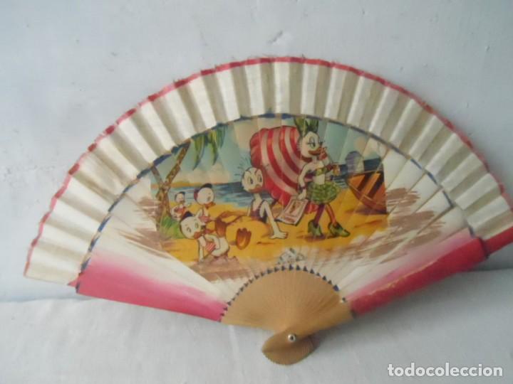 Antig&uuml;edades: abanico a&ntilde;o 1960 daisy disney - Foto 1