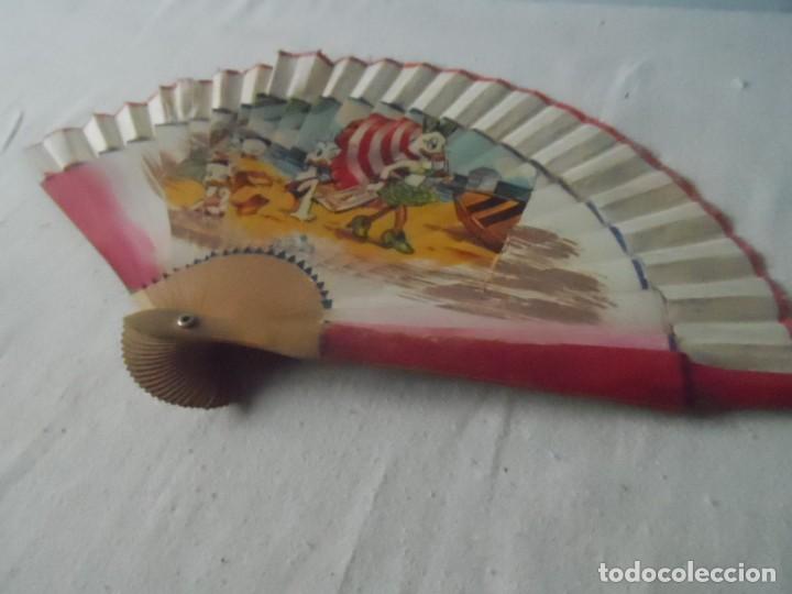 Antig&uuml;edades: abanico a&ntilde;o 1960 daisy disney - Foto 3