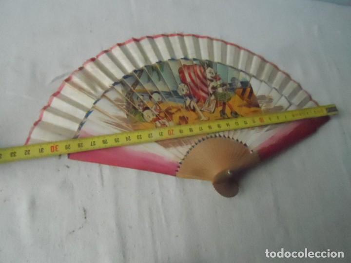 Antig&uuml;edades: abanico a&ntilde;o 1960 daisy disney - Foto 5