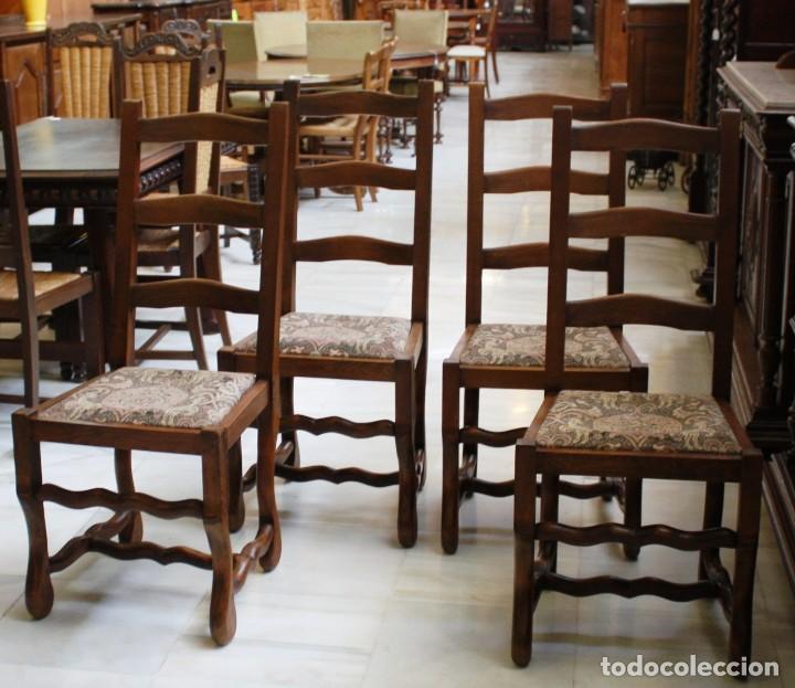 Antig&uuml;edades: 4 sillas provenzal. REF. 6239 - Foto 3