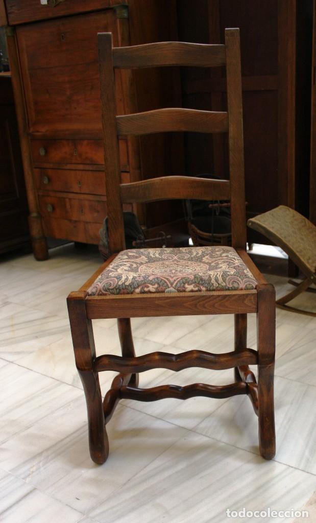 Antig&uuml;edades: 4 sillas provenzal. REF. 6239 - Foto 5
