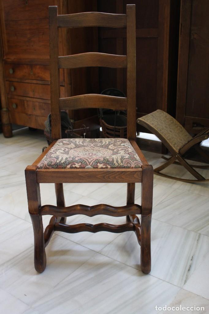 Antig&uuml;edades: 4 sillas provenzal. REF. 6239 - Foto 6