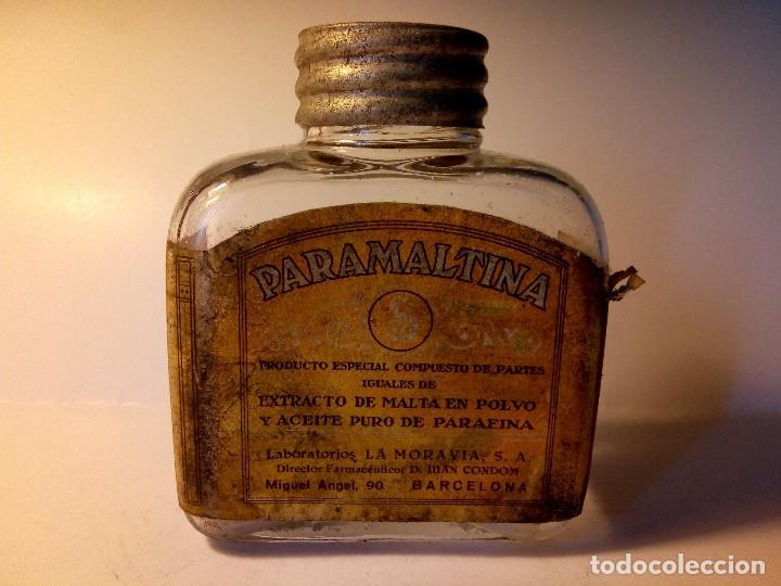 Antig&uuml;edades: Frasco de Paramaltina. Laxante-Digestivo - Foto 1