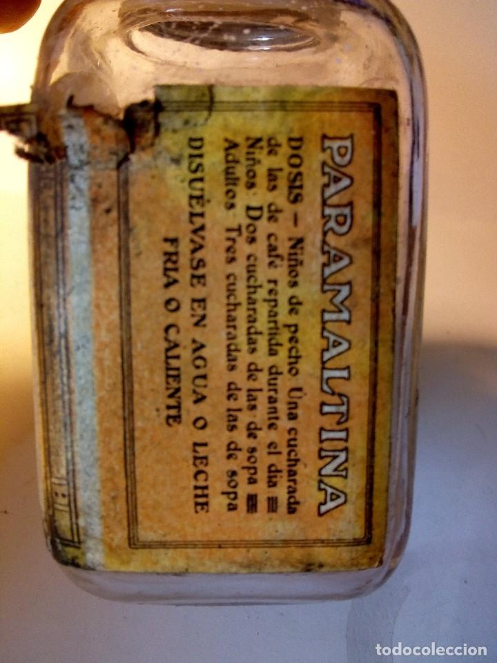 Antig&uuml;edades: Frasco de Paramaltina. Laxante-Digestivo - Foto 4