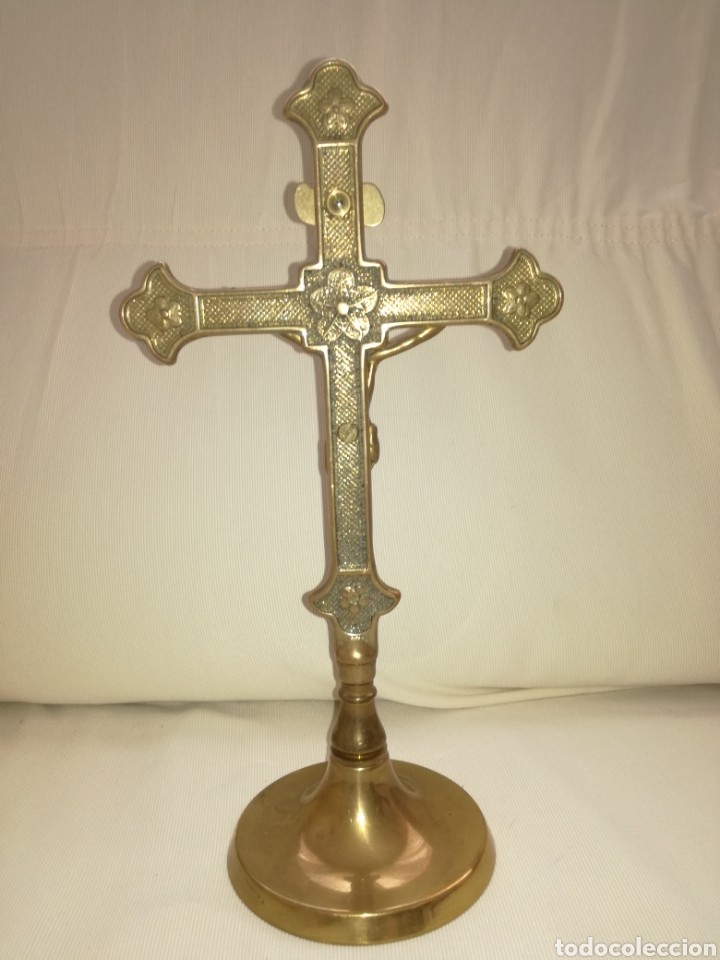 Antig&uuml;edades: Cruz de Bronce. - Foto 3