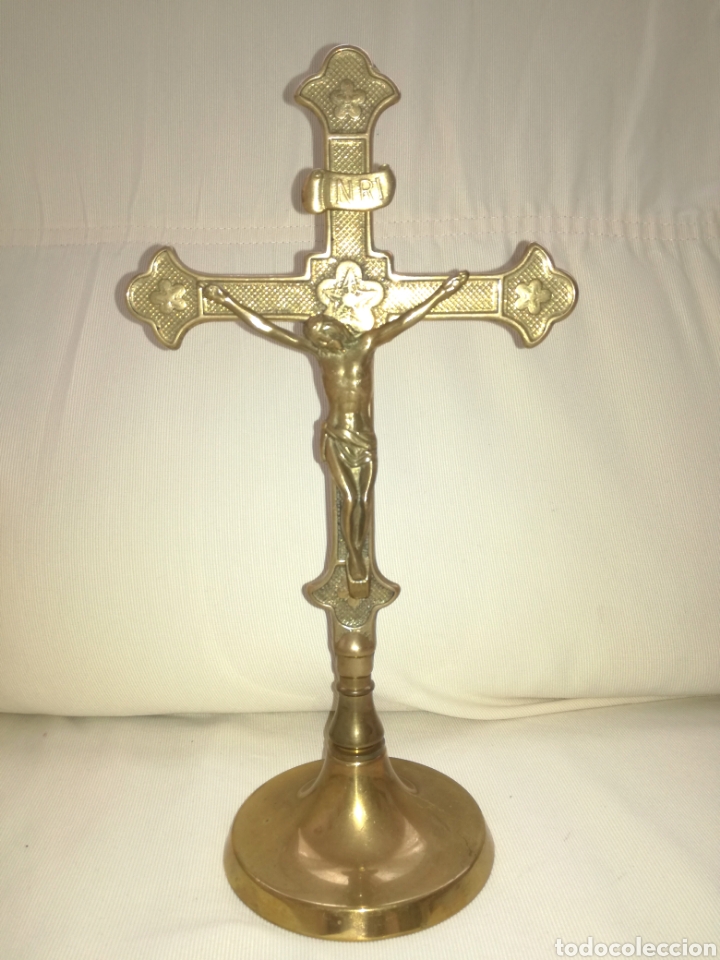 Antig&uuml;edades: Cruz de Bronce. - Foto 4